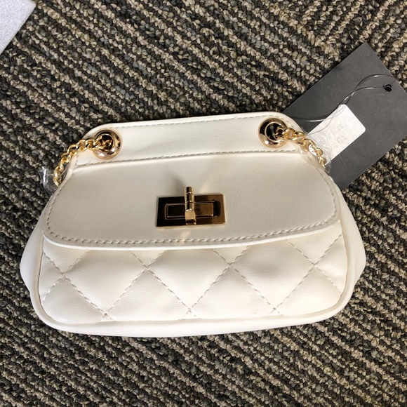 Quilt White Mini Bag - Picture 3 of 3